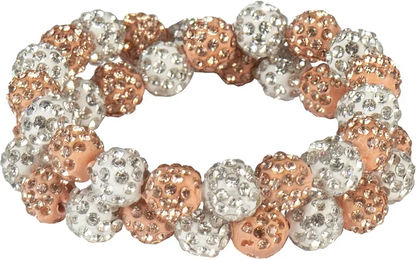 Produktbild von HORKA Haarband zart aus Gummi Unisex in Silber und Bunt