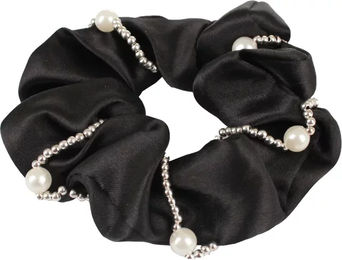 Produktbild von HORKA Haargummi aus Satin für Damen in Schwarz