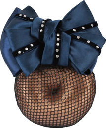 HORKA Haarnetz mit Strass für Damen in Blau – Bild 1 von 1