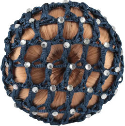 Produktbild von HORKA Haarnetz mit Strass für Damen in Blau