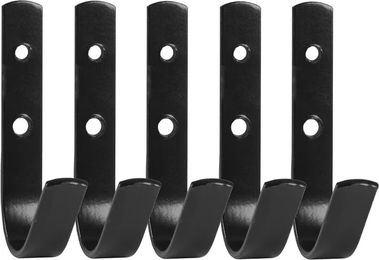 Produktbild von HORKA Häkelnadel aus Metall für Halfter und Zügel Schwarz 5er Pack