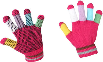 Produktbild von Horka Handschuhe Damen Magic Rosa Bunt Stoff