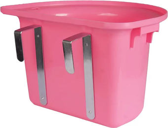 HORKA Hängende Pferdefutterkrippe aus Kunststoff in Rosa - 12 l – Bild 1 von 1