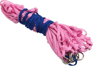 HORKA Heunetz für Pferde in Rosa mit 8 Ringen und 105 cm Durchmesser - 105 cm – Bild 1 von 2
