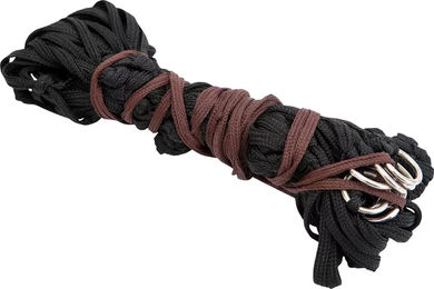 Produktbild von HORKA Heunetz Schwarz mit normaler Maschenweite 105 cm und 8 Ringen