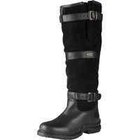 Produktbild von HORKA Highlander Reitstiefel aus Leder für Damen und Herren Schwarz Waterproof Winterstiefel Größe 36