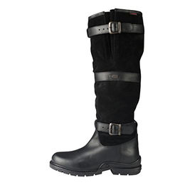 HORKA Highlander Reitstiefel aus Leder waterproof Winter Schwarz Größe 41 Unisex – Bild 1 von 5