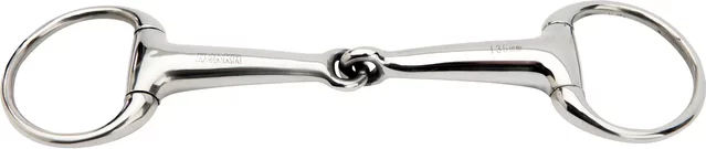 Produktbild von HORKA Hohlring Gebiss für Pferde aus Edelstahl 16 mm 10,5 cm