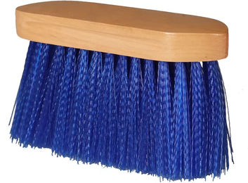 Produktbild von HORKA Holzpferdebürste in Blau