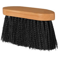 Produktbild von HORKA Holzpferdebürste lang in Schwarz oder Braun