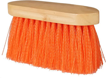 Produktbild von HORKA Holzpferdebürste lang orange
