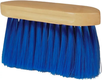 Produktbild von HORKA Holzpferdebürste weich blau
