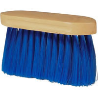 Produktbild von HORKA Holzpferdebürste weich blau