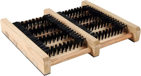 HORKA Holzstiefelbürste 34,5 x 28,5 cm hell/schwarz – Bild 1 von 2