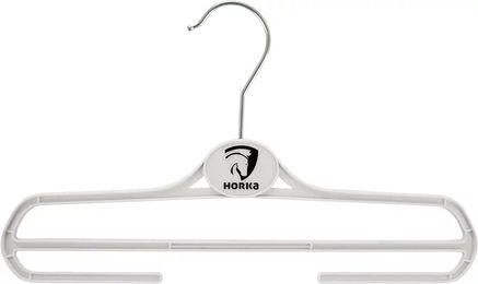 Produktbild von HORKA Hosenbügel für Reithosen aus Kunststoff in Weiß