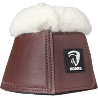 Produktbild von HORKA Hufglocken Fur und Horka Springschuhe Fell braun 2-teilig Größe L