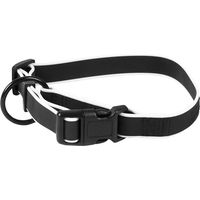 Produktbild von HORKA Hundehalsband aus Biothane in Schwarz Größe S wasserabweisend