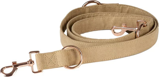 Produktbild von HORKA Hundehalsband aus Samt in Beige Größe S