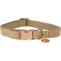 Produktbild von HORKA Hundehalsband aus Samt in Beige Größe XL