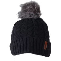 Produktbild von HORKA Jazz Strickmütze für Damen und Herren aus Polyester in Schwarz