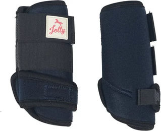 HORKA Jolly Geschlossene Gamaschen aus Neopren für Pferde Shetty Blau – Bild 1 von 2