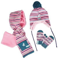 Produktbild von HORKA Jolly Winter-Fleece-Set für Baby Mädchen in Rosa