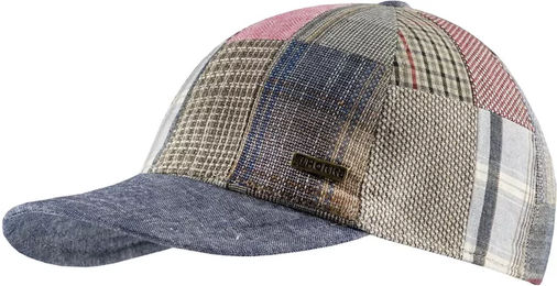 Produktbild von HORKA Kappe Patchwork Unisex Beige Bunt Größe M