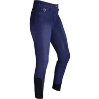 Produktbild von HORKA Kids Reithose aus Baumwolle Blau Grösse 8 Jahre