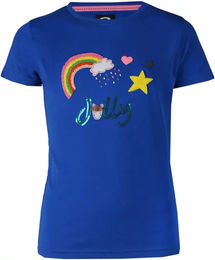 Produktbild von HORKA Kinder T-Shirt Pino aus Baumwolle Blau Grösse 4 Jahre