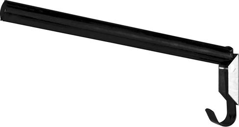 HORKA Klappbarer Sattelhaken aus Metall in Schwarz – Bild 1 von 2