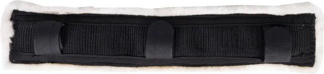 Produktbild von HORKA Kopfstückschutz für Pferde mit Fell in Schwarz aus Polyester