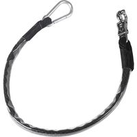 Produktbild von HORKA Krawattenkette Unisex aus Polyester in Schwarz und Silber mit transparenten Elementen