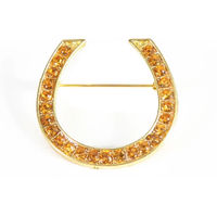 Produktbild von HORKA Krawattennadel Hufeisen Gold Unisex