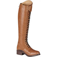 Produktbild von HORKA Lacey Reitstiefel aus Kunstleder für Damen und Herren in Braun Größe 36/N