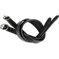 Produktbild von HORKA Lackleder Laufgürtel Paar Schwarz 45 cm