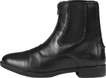 HORKA Leder Jodhpur Reitstiefel Unisex Schwarz Größe 46 – Bild 1 von 6