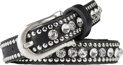 HORKA Ledergürtel für Damen Schwarz 95cm – Bild 1 von 2