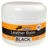 Produktbild von Horka Lederpflege Wax Balsam Schwarz 250 ml
