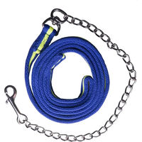 Produktbild von HORKA Leine mit Kette aus Gurtband in Blau