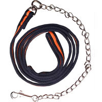 Produktbild von HORKA Leine mit Kette aus Gurtband in Blau oder Schwarz