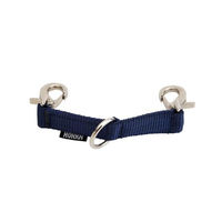Produktbild von Horka Longierstück mit D-Ring aus Polyester in Dunkelblau 13 cm
