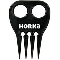 Produktbild von HORKA Mane Flechtkamm für Pferde in Schwarz aus Kunststoff