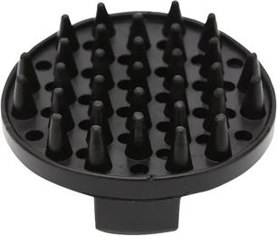 HORKA Massage-Kamm für Igel aus Gummi Schwarz – Bild 1 von 2