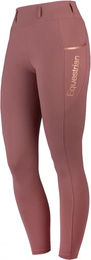 Produktbild von HORKA Mindy Reitleggings Damen Winter Lila Größe 38