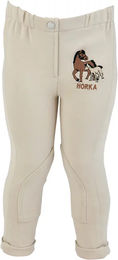 Produktbild von HORKA Minis Reithose für Kinder aus Baumwolle Beige XL