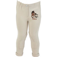 Produktbild von HORKA Minis Reithose für Kinder aus Baumwolle Beige XS
