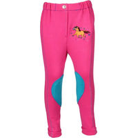 Produktbild von HORKA Minis Reithose für Mädchen aus Baumwolle Rosa Größe L