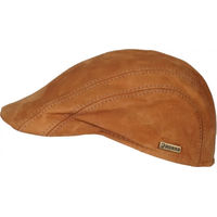 Produktbild von HORKA Nubuk-Beret aus Leder für Herren in Braun