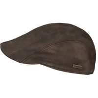 Produktbild von HORKA Nubuk-Beret aus Leder für Herren in Braun Größe 58