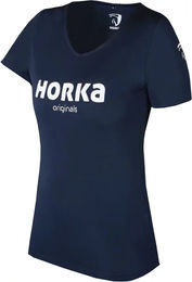 Produktbild von HORKA Originals Reitshirt für Damen in Blau Größe S aus Polyester